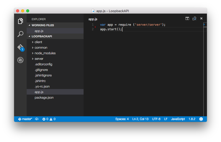 VSCode Screenshot