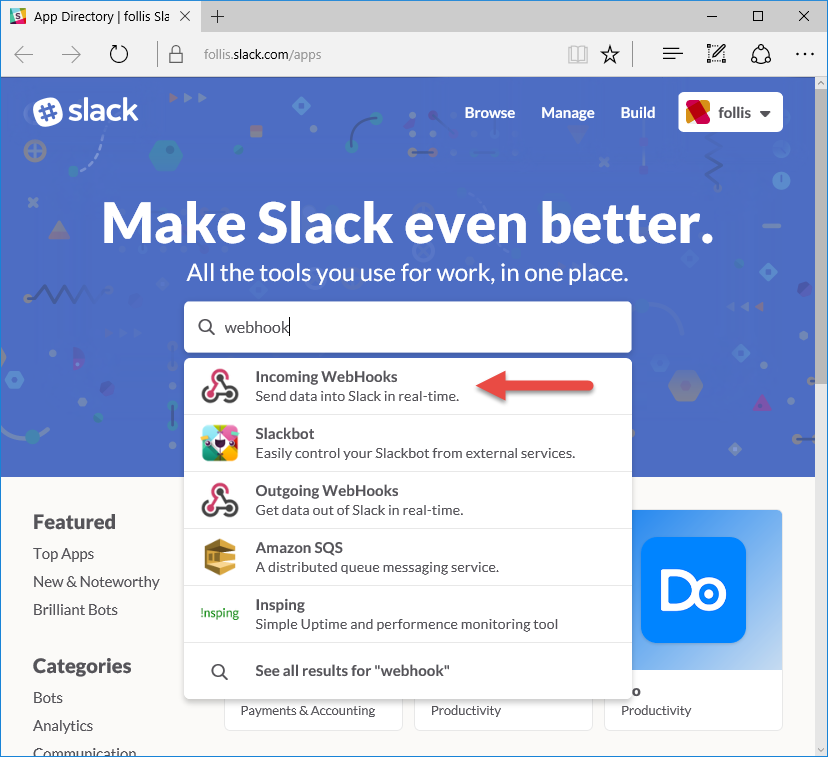 Slack Integrations